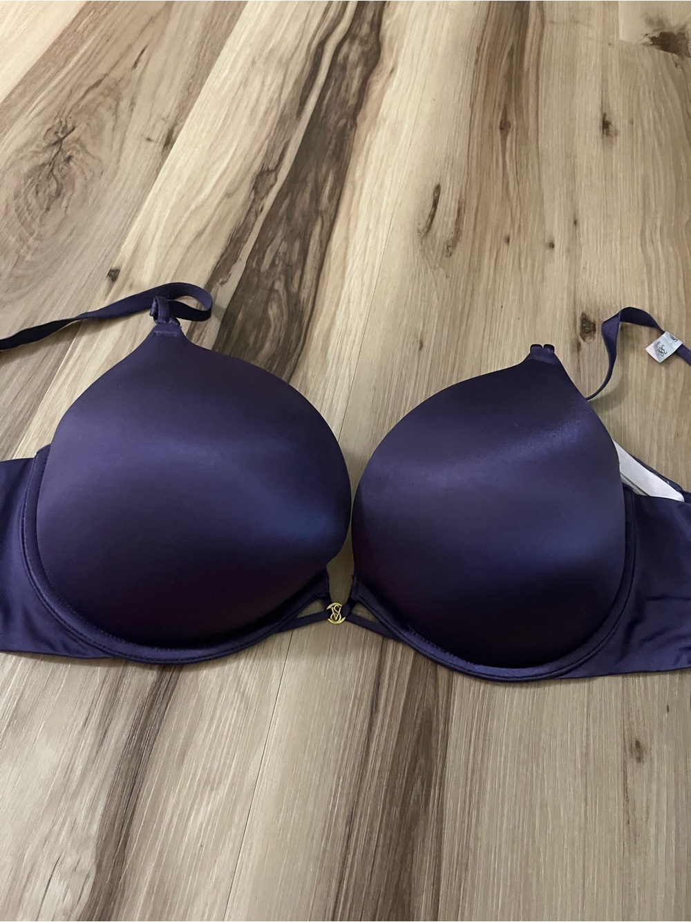 $75 Victoria’s Secret Double Shine Strap Bombshell Bra 38c Adds 2 Cups